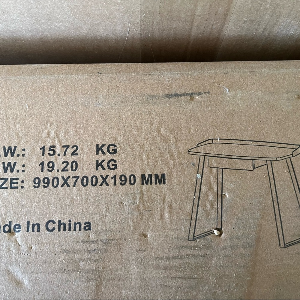 Wooden Table with Drawer